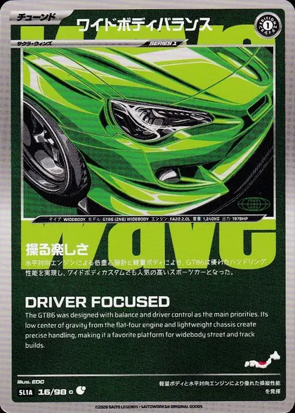 Wide Body Balance