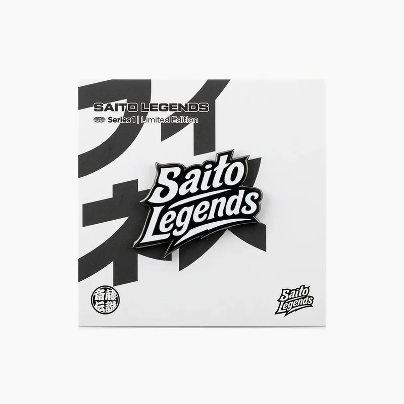 Saito Legends pin badge